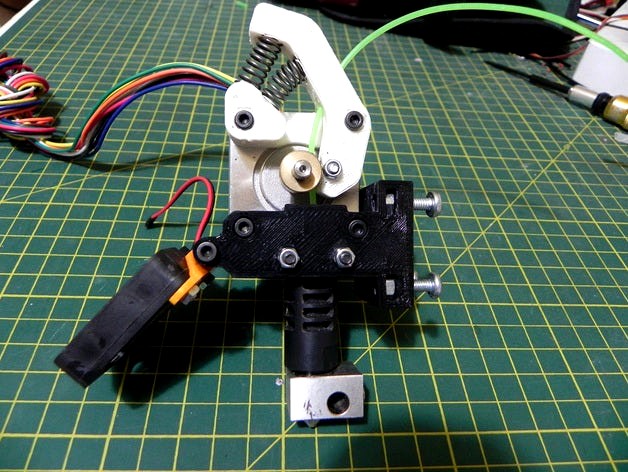 K-Extruder Mount for Prusa i3 Rework by modelatolyesi