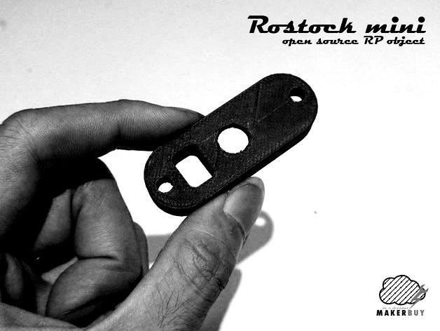 Open Source Rostock mini _ ????????A by MakerBuy