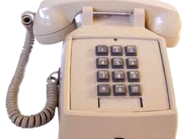 Old Fashioned Desktop Phone by TrafficLight789