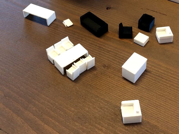 Furniture of the house by byctrldesign