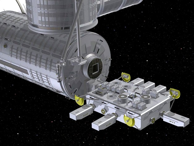 ISS Module JEM by danbro96