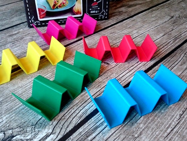 Taco Shell Holder X3 by barspin