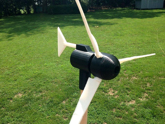 Small Scale Windmill (2 ft Dia.) by Paralluminati