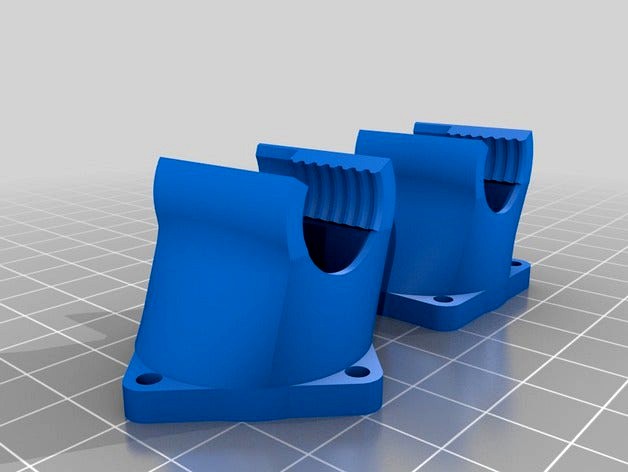 Shorter 30mm Fan Shroud for Pico Hot End by cfeniak