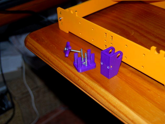 Adjustable Y-Idler support for P3Steel by AntonioNav