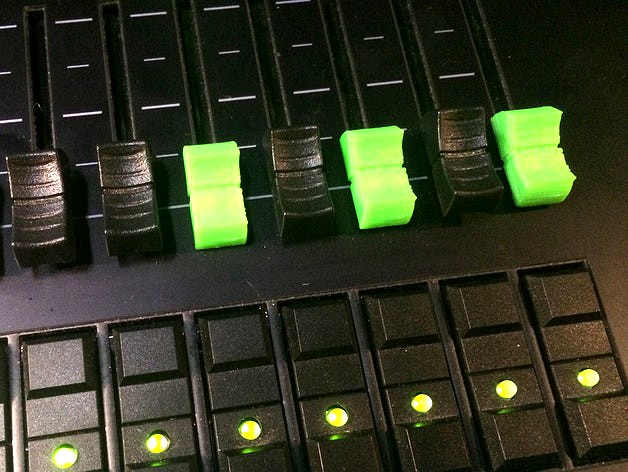 Lighting Board Color-Coded Fader by LouFlemal