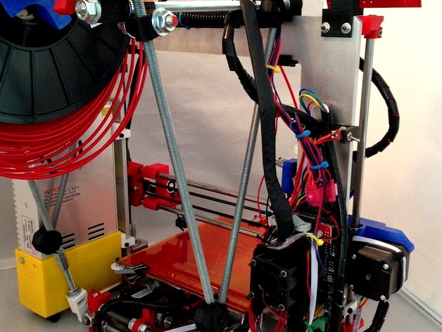 Prusa i3 Rod Clamps by oliasmage