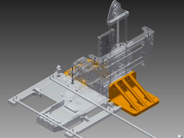 Printrbot Simple XXL No-Tilt Feet by bck