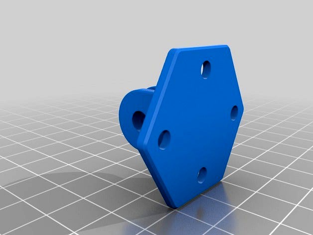 GoPro camera flat mount by Xirux