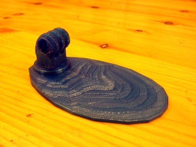 GoPro paraglider cockpit mount by Kals