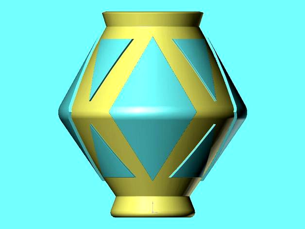 Geo vase by shire