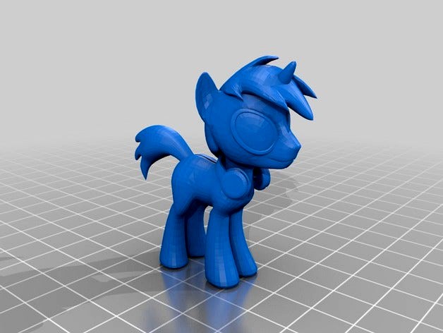 DJ pony by Ponymaker228