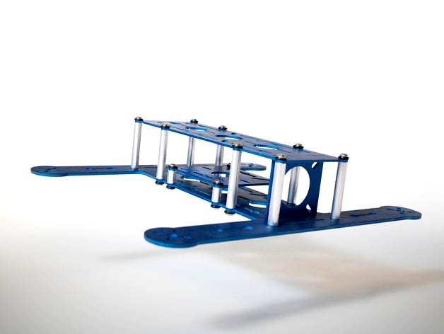 BlueDot Quadcopter Frame by Sdconnell