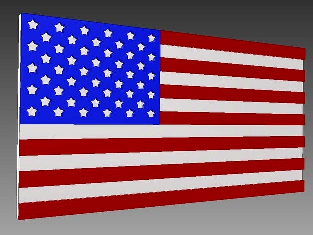 USA Flag by KE5AFU