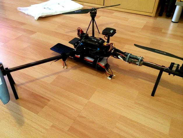 Foldable Tricopter by Madwinter