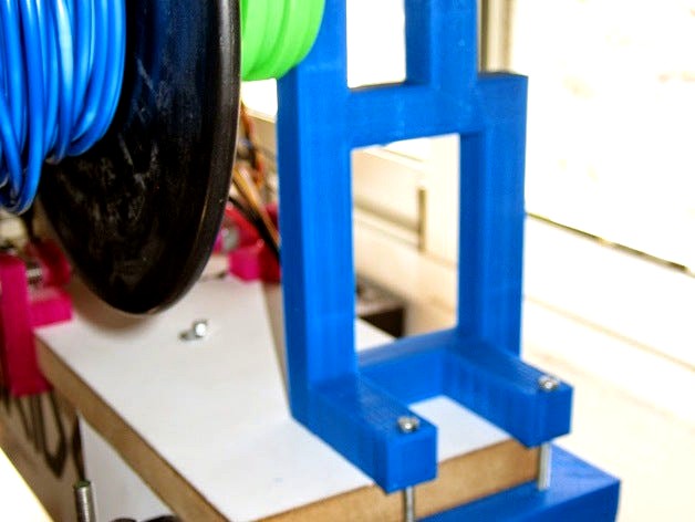 Cool Spool Support for Prusa i3 Boxframe by antoniobeta