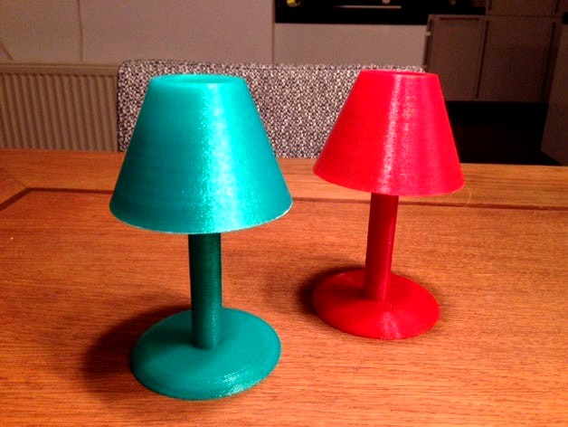 Tealight type table lamp by renedu