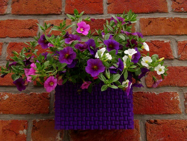 Weaved Flower Pot by didierkl