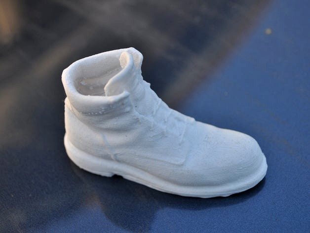 Very detailed scan of work boot by Shapespeare