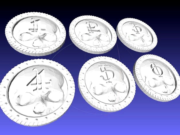 Skull Objective Counters by onebitpixel