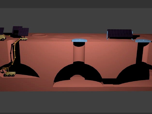 Mars 3-Dprinter by 2sker