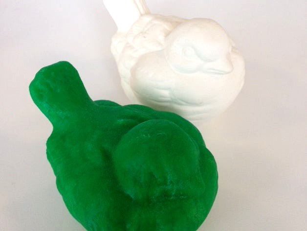 Round Bird Scan by yesquab