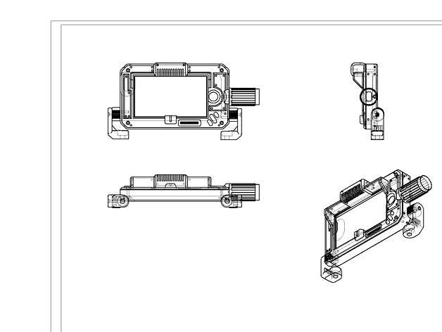 Iphone Dash Display by Wormsie