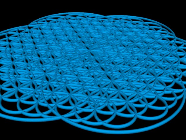 Flower of Life by Three by liquidbuddha