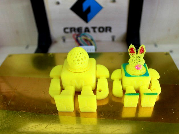 robot and rabbit by Galucpia