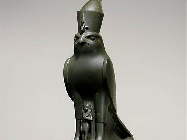 God Horus Protecting King Nectanebo II by met