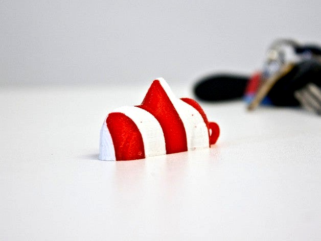 Swedish Candy Car Keyring - CandyCane Edition! by Noodles