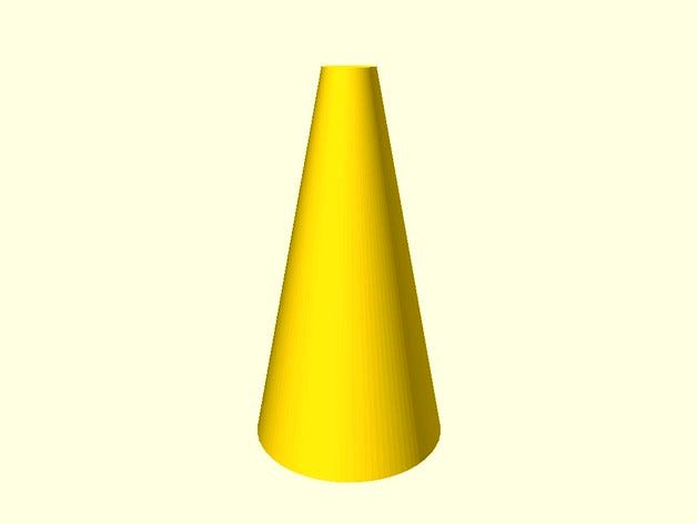 Customizable cone by thibault56