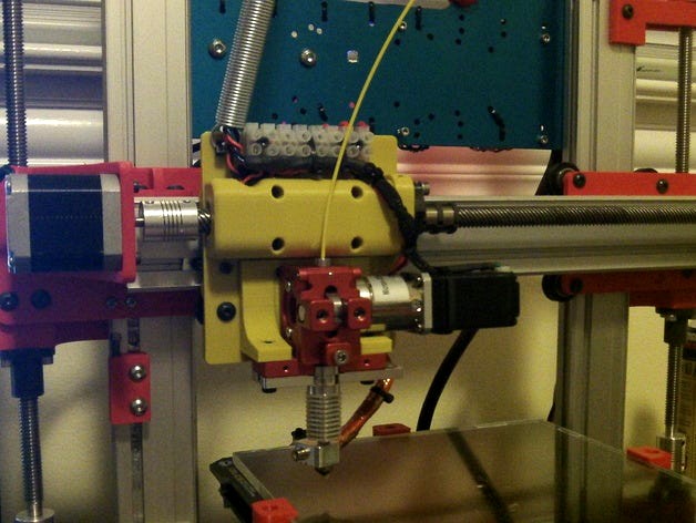 Ord Bot X-Axis Leadscrew Upgrade by evil2002usna