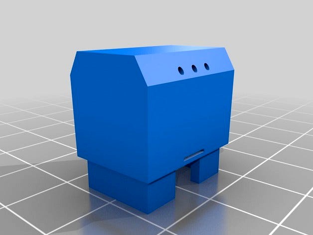 MakerBot Replicator2 Fan block by thanaphan