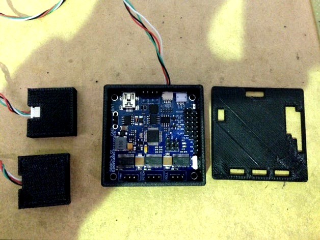 Alexmos / SIMPLE BGC 3 axis 32bit Board and Dual IMU Case by Cruddbucket