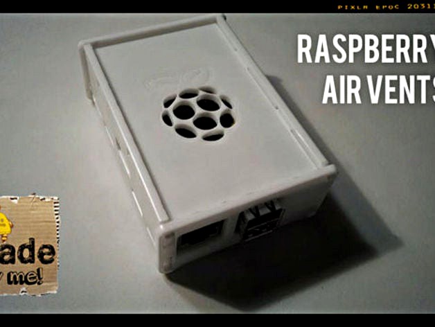 Raspberry Pi Air Vents by seansylvester1