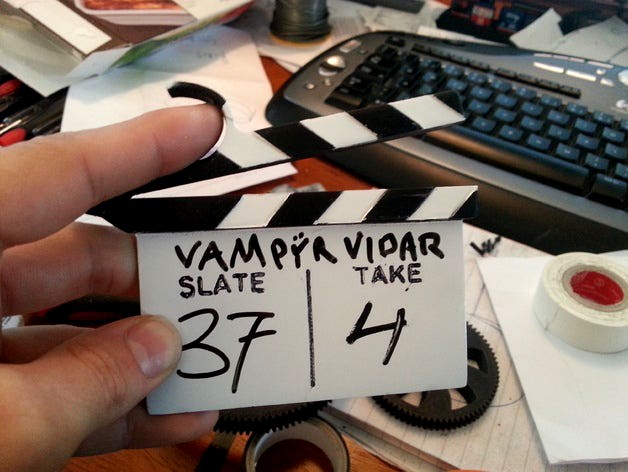 One Handed Mini-Clapper / Slate by Johniver