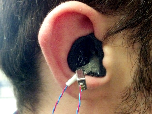 Custom IEM using Knowles BA Drivers  by seankylemiller