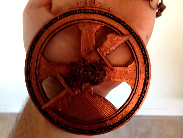 Ornamental Astrolabe Necklace by JarlSagan1278