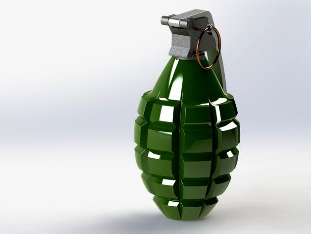 Hand Grenade Model by sterling500