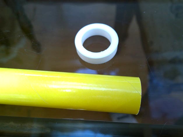 Model Rocket Guide Ring for cutting tubes by kresty