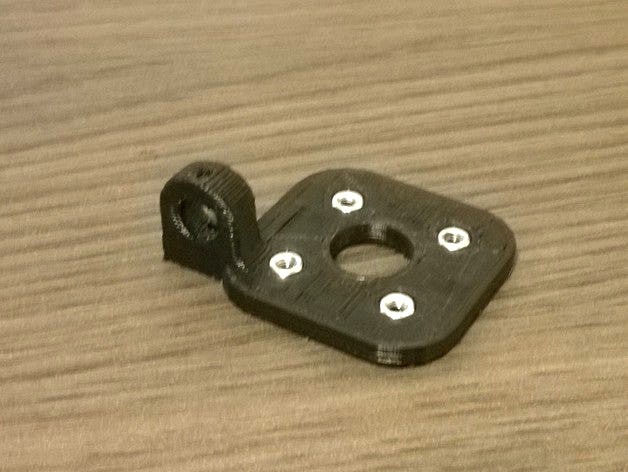 Y-Axis Idler Support Bracket with Quickrelease for Thing-O-Matic by Quin