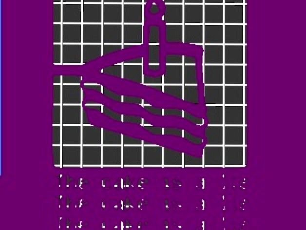 The cake is a lie LOGO by My_3D_Prints