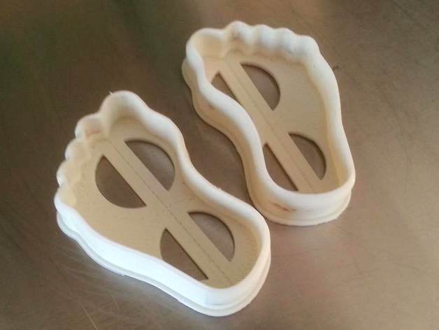 Biscuit Cutter - Baby Footprint by ssaggers