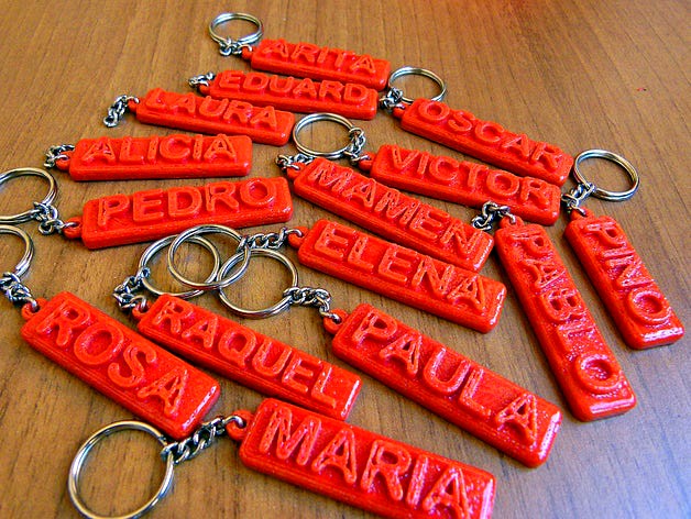Keychains - Llaveros by partys