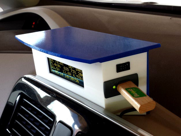 housing for LeafCANlog (nissan leaf) by weigu