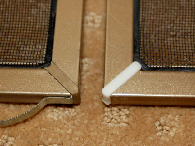 Corner Joints for Aluminum Screens by Eckerput