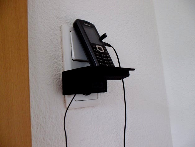 Cell Phone charging Shelf by gigl