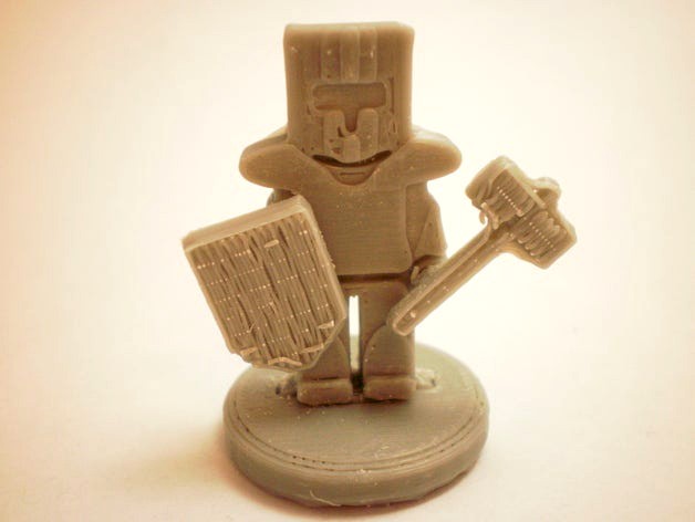 FlatMinis: Paladin by grumpyrobot