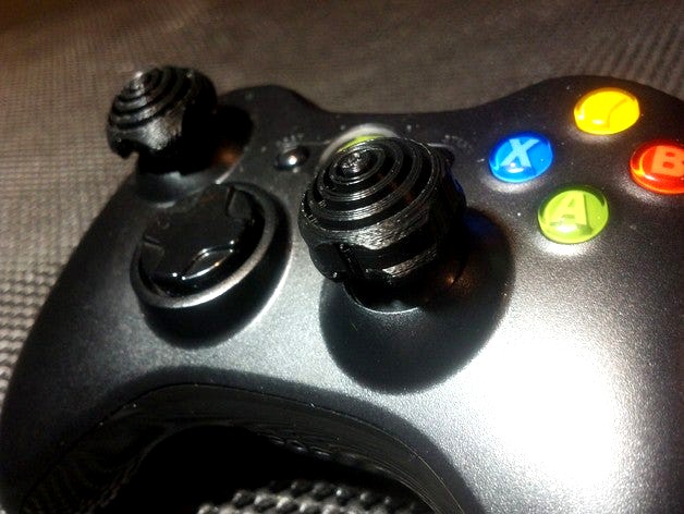 KillStix - XBOX 360 - Pro Game Controller Stick Extenders by Tony_D